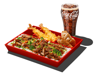 Bento box meal